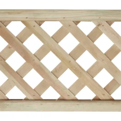 6ft Pine Trellis Panel (W)30cm X (H)183cm -Outdoor Garden 6ft pine trellis panel w 30cm x h 183cm3663602430247 03bq
