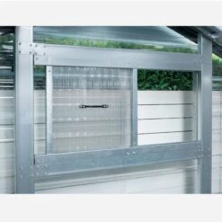 Adman Steel Sheds Multigrow 6.4x8.8 Greenhouse With Adjustable Vent -Outdoor Garden adman steel sheds multigrow 6 4x8 8 greenhouse with adjustable vent5391538910325 38c bq