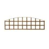 Arched Pine Trellis Panel (W)183cm X (H)57cm -Outdoor Garden arched pine trellis panel w 183cm x h 57cm3663602430643 01bq