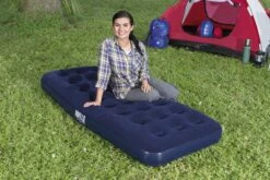 Bestway Blue Single Airbed -Outdoor Garden bestway blue single airbed6942138916188 01i bq
