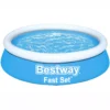 Bestway Fast Set™ Plain ABS Plastic & PVC Family Lounge Pool (W) 1.83m X (L) 1.83m -Outdoor Garden bestway fast set plain abs plastic pvc family lounge pool w 1 83m x l 1 83m6942138967630 01c