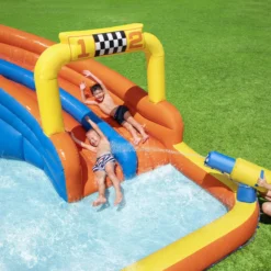 Bestway Multicolour Rectangular Super Speedway Water Park 15 Bestway Multicolour Rectangular Super Speedway Water Park -Outdoor Garden bestway multicolour rectangular super speedway water park6942138984859 05i bq