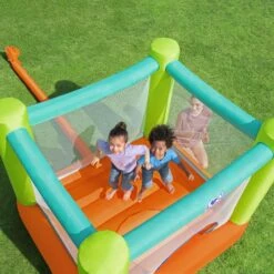 Bestway Multicolour Small Rectangular Bouncy Castle -Outdoor Garden bestway multicolour small rectangular bouncy castle6941607304198 04i