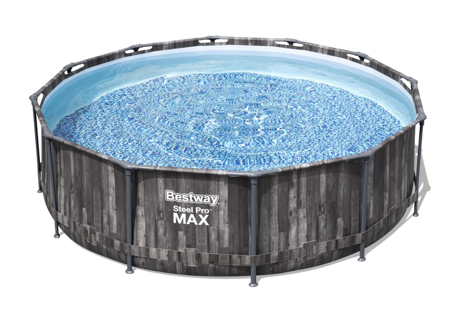 Bestway Steel Pro Max Polyvinyl Chloride (PVC) Family Swimming Pool (W) 3.66m X (L) 3.66m 3 Bestway Steel Pro Max Polyvinyl Chloride (PVC) Family Swimming Pool (W) 3.66m X (L) 3.66m
