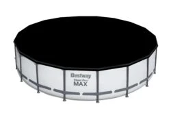Bestway Steel Pro Max Polyvinyl Chloride (PVC) Pool (W) 5.49m X (L) 5.49m -Outdoor Garden bestway steel pro max polyvinyl chloride pvc pool w 5 49m x l 5 49m6942138983791 03c bq