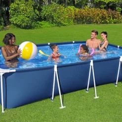 Bestway Steel Pro® Plain Polyvinyl Chloride (PVC) & Steel Pool (W) 2.11m X (L) 4m 13 Bestway Steel Pro® Plain Polyvinyl Chloride (PVC) & Steel Pool (W) 2.11m X (L) 4m -Outdoor Garden bestway steel pro plain polyvinyl chloride pvc steel pool w 2 11m x l 4m6942138949728 22i