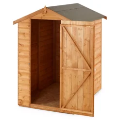 Blooma 6x4 Apex Shiplap Shed -Outdoor Garden blooma 6x4 apex shiplap shed3663602713210 21c bq