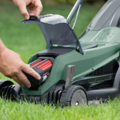 Bosch Power For All EasyRotak 36-550 Cordless 36V Rotary Lawnmower -Outdoor Garden bosch power for all easyrotak 36 550 cordless 36v rotary lawnmower4059952505558 06i bq