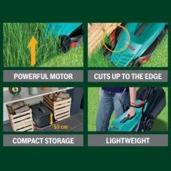 Bosch Rotak 320ER Corded Rotary Lawnmower -Outdoor Garden bosch rotak 320er corded rotary lawnmower3165140724289 17bq