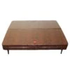 Canadian Spa Company Brown Square Cover -Outdoor Garden canadian spa company brown square cover0758076000881 02c