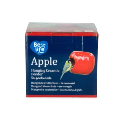 CJ Wildlife Ceramic Feeder Bird Mixes Red Apple Bird Feeder 0.5L -Outdoor Garden cj wildlife ceramic feeder bird mixes red apple bird feeder 0 5l5051054276304 05c