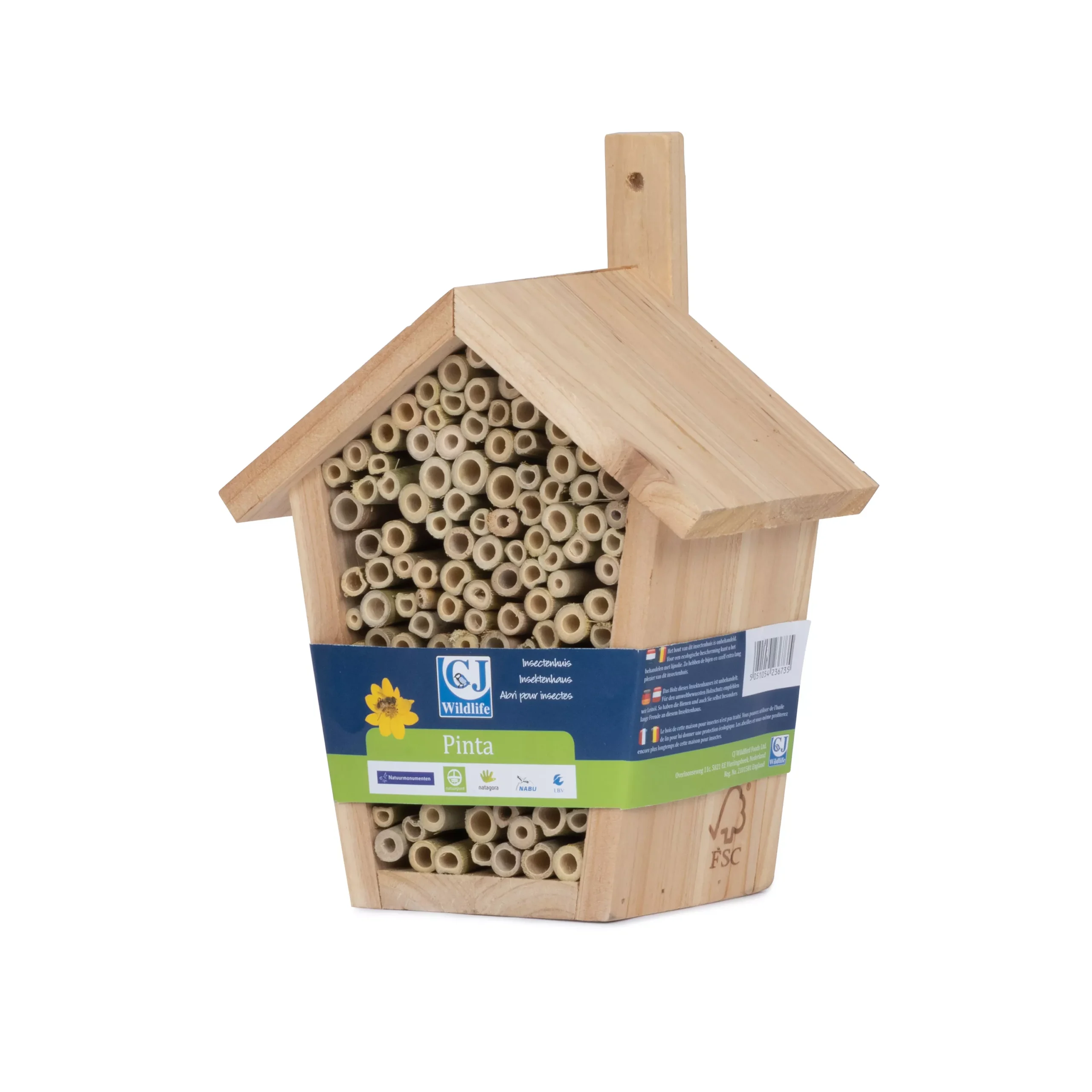 CJ Wildlife Pinta Natural Insect House 4 CJ Wildlife Pinta Natural Insect House - Image 2