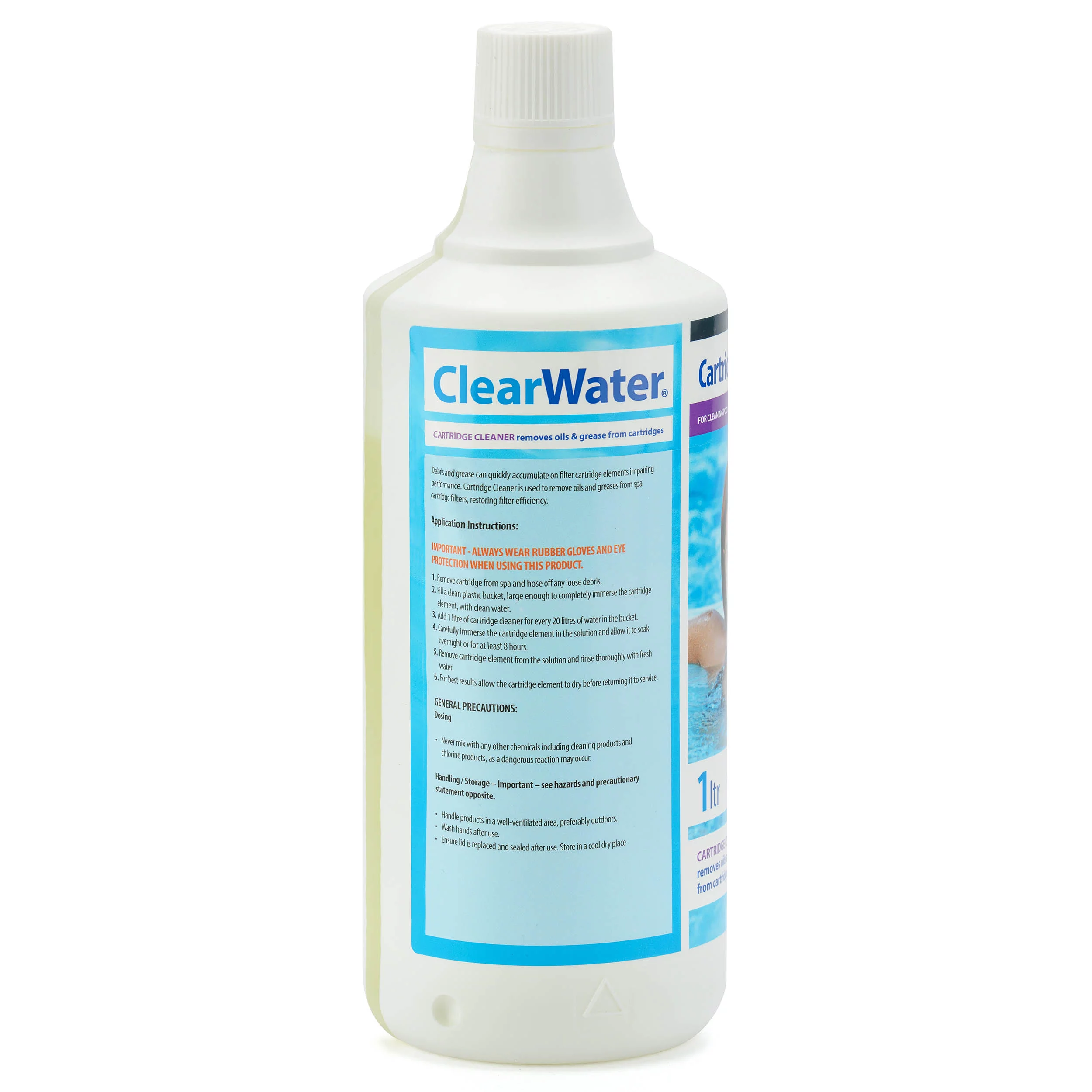 Clearwater Pool & Spa Filter Cleaner 1kg 4 Clearwater Pool & Spa Filter Cleaner 1kg - Image 2