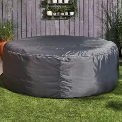 CleverSpa Grey Circular Hot Tub Cover 15 CleverSpa Grey Circular Hot Tub Cover -Outdoor Garden cleverspa grey circular hot tub cover5019008882872 01i BQ