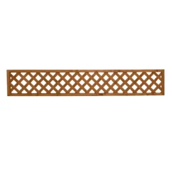 Diamond Pine Trellis Panel, Pack Of 3 (W)183cm X (H)32cm -Outdoor Garden diamond pine trellis panel pack of 3 w 183cm x h 32cm5013053173466 02bq