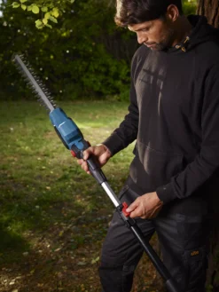 Erbauer Pole 18V 450mm EPHT18-Li - KIT Cordless Hedge Trimmer -Outdoor Garden erbauer pole 18v 450mm epht18 li kit cordless hedge trimmer3663602418252 14i