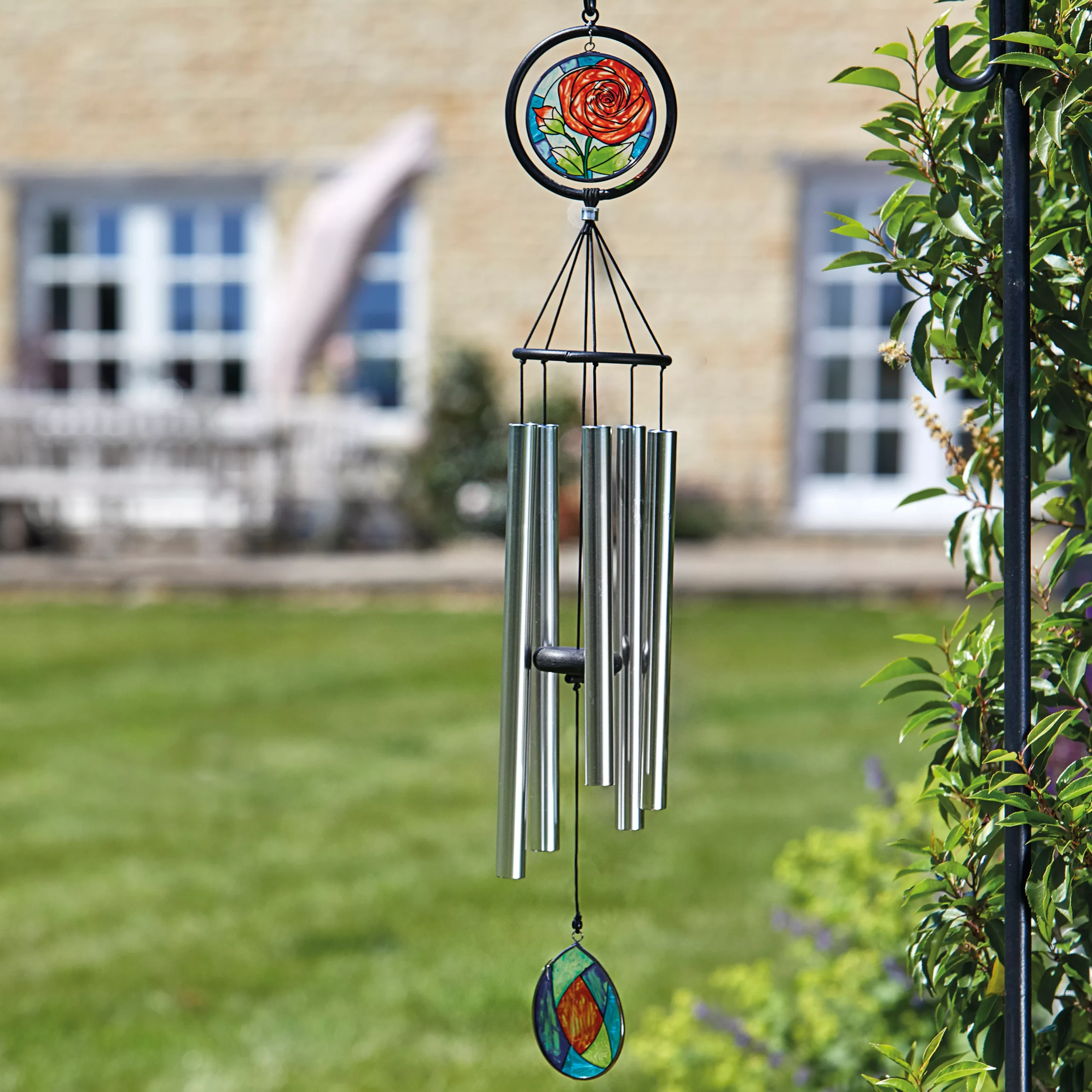 Flamboya Rose Wind Spinner 89cm 4 Flamboya Rose Wind Spinner 89cm - Image 2