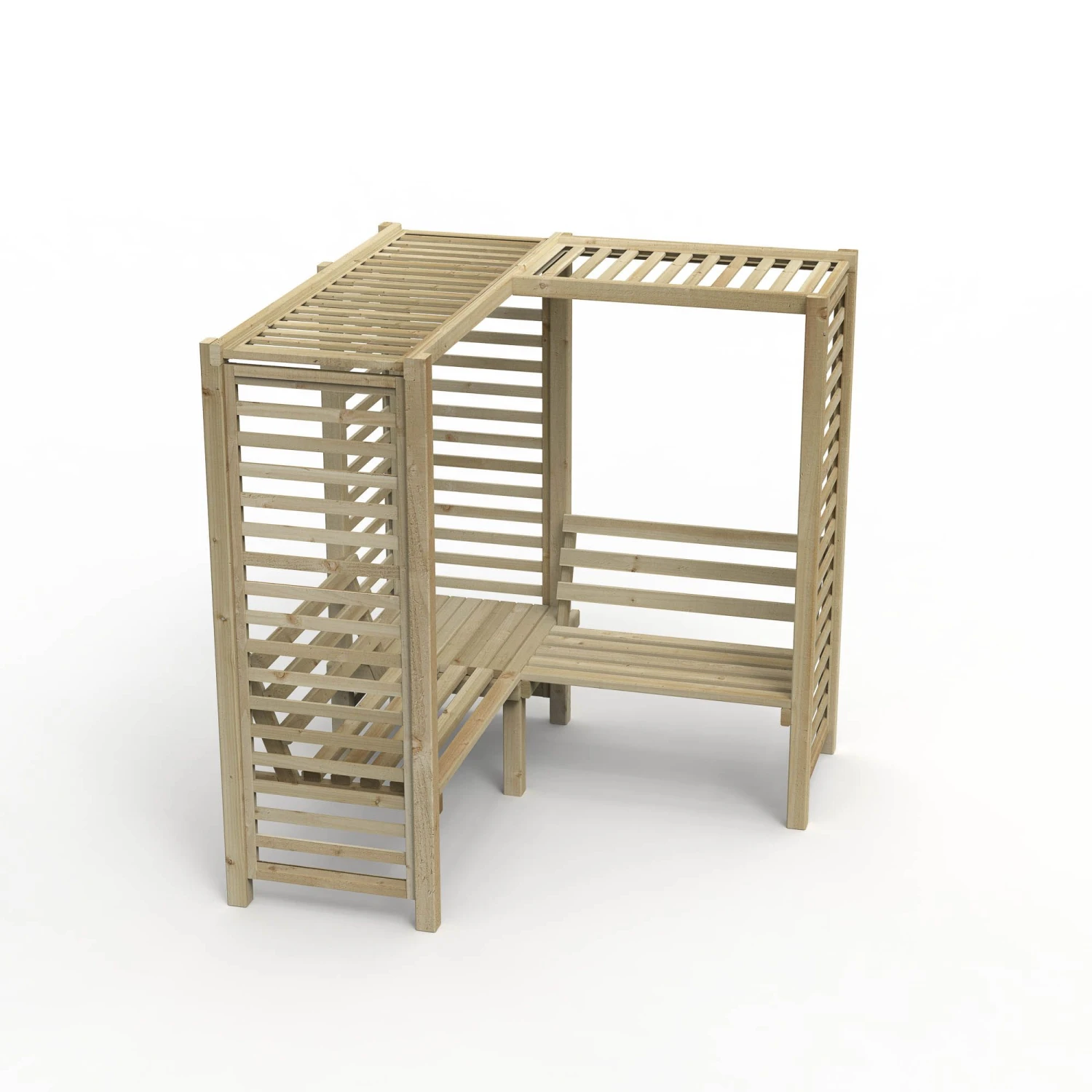 Forest Firenze Corner Arbour, (H)1970mm (W)1800mm (D)1800mm - Assembly Required 5 Forest Firenze Corner Arbour, (H)1970mm (W)1800mm (D)1800mm - Assembly Required - Image 3