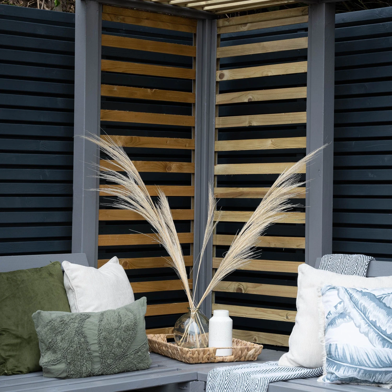 Forest Firenze Corner Arbour, (H)1970mm (W)1800mm (D)1800mm - Assembly Required 7 Forest Firenze Corner Arbour, (H)1970mm (W)1800mm (D)1800mm - Assembly Required - Image 5