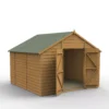Forest Garden 10x10 Apex Dip Treated Shiplap Wooden Shed With Floor