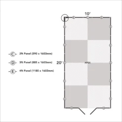 Forest Garden 10x20 Apex Pressure Treated Overlap Wooden Shed With Floor - Assembly Service Included -Outdoor Garden forest garden 10x20 apex pressure treated overlap wooden shed with floor assembly service included5013053192825 02t