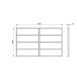 Forest Garden 10x6 Timber Shed Base (L) 183cm X (W) 295cm - Assembly Service Included -Outdoor Garden forest garden 10x6 timber shed base l 183cm x w 295cm assembly service included5013053182222 01t bq