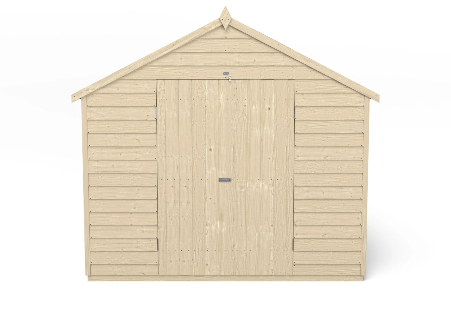 Forest Garden 12x8 Ft Apex Overlap Wooden 2 Door 6 Windows Shed With Floor - Assembly Service Included 5 Forest Garden 12x8 Ft Apex Overlap Wooden 2 Door 6 Windows Shed With Floor - Assembly Service Included - Image 3