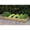 Forest Garden 21 X 204 X 104 Wood Rectangular Raised Bed Kit -Outdoor Garden forest garden 21 x 204 x 104 wood rectangular raised bed kit5013053134863 01i bq