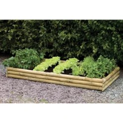Forest Garden 21 X 204 X 104 Wood Rectangular Raised Bed Kit