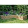 Forest Garden 28 X 131 X 131 Wood Rectangular Raised Bed Kit 1 Forest Garden 28 X 131 X 131 Wood Rectangular Raised Bed Kit -Outdoor Garden forest garden 28 x 131 x 131 wood rectangular raised bed kit5013053155363 01i bq