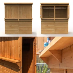 Forest Garden 6x3 Pent Dip Treated Shiplap Wooden Shed With Floor - Assembly Service Included -Outdoor Garden forest garden 6x3 pent dip treated shiplap wooden shed with floor assembly service included5013053184073 37c