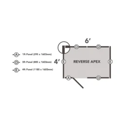 Forest Garden 6x4 Reverse Apex Dip Treated Shiplap Wooden Shed With Floor (Base Included) 10 Forest Garden 6x4 Reverse Apex Dip Treated Shiplap Wooden Shed With Floor (Base Included) -Outdoor Garden forest garden 6x4 reverse apex dip treated shiplap wooden shed with floor base included 5013053193921 01i