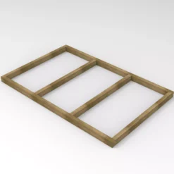 Forest Garden 6x4 Timber Shed Base (L) 118cm X (W) 0.18cm - Assembly Service Included