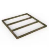 Forest Garden 6x6 Timber Shed Base (L) 177cm X (W) 182.6cm -Outdoor Garden forest garden 6x6 timber shed base l 177cm x w 182 6cm5013053188866 01c bq