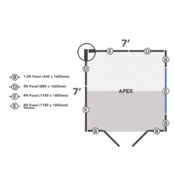 Forest Garden 7x7 Apex Dip Treated Shiplap Wooden Shed With Floor - Assembly Service Included -Outdoor Garden forest garden 7x7 apex dip treated shiplap wooden shed with floor assembly service included5013053194164 01i