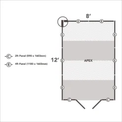 Forest Garden 8x12 Apex Dip Treated Shiplap Wooden Shed With Floor (Base Included) 8 Forest Garden 8x12 Apex Dip Treated Shiplap Wooden Shed With Floor (Base Included) -Outdoor Garden forest garden 8x12 apex dip treated shiplap wooden shed with floor base included 5013053193860 01i