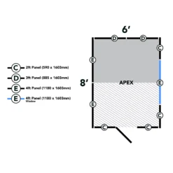 Forest Garden 8x6 Ft Apex Shiplap Wooden 2 Windows Shed With Floor 41 Forest Garden 8x6 Ft Apex Shiplap Wooden 2 Windows Shed With Floor -Outdoor Garden forest garden 8x6 ft apex shiplap wooden 2 windows shed with floor5013053178713 05t bq