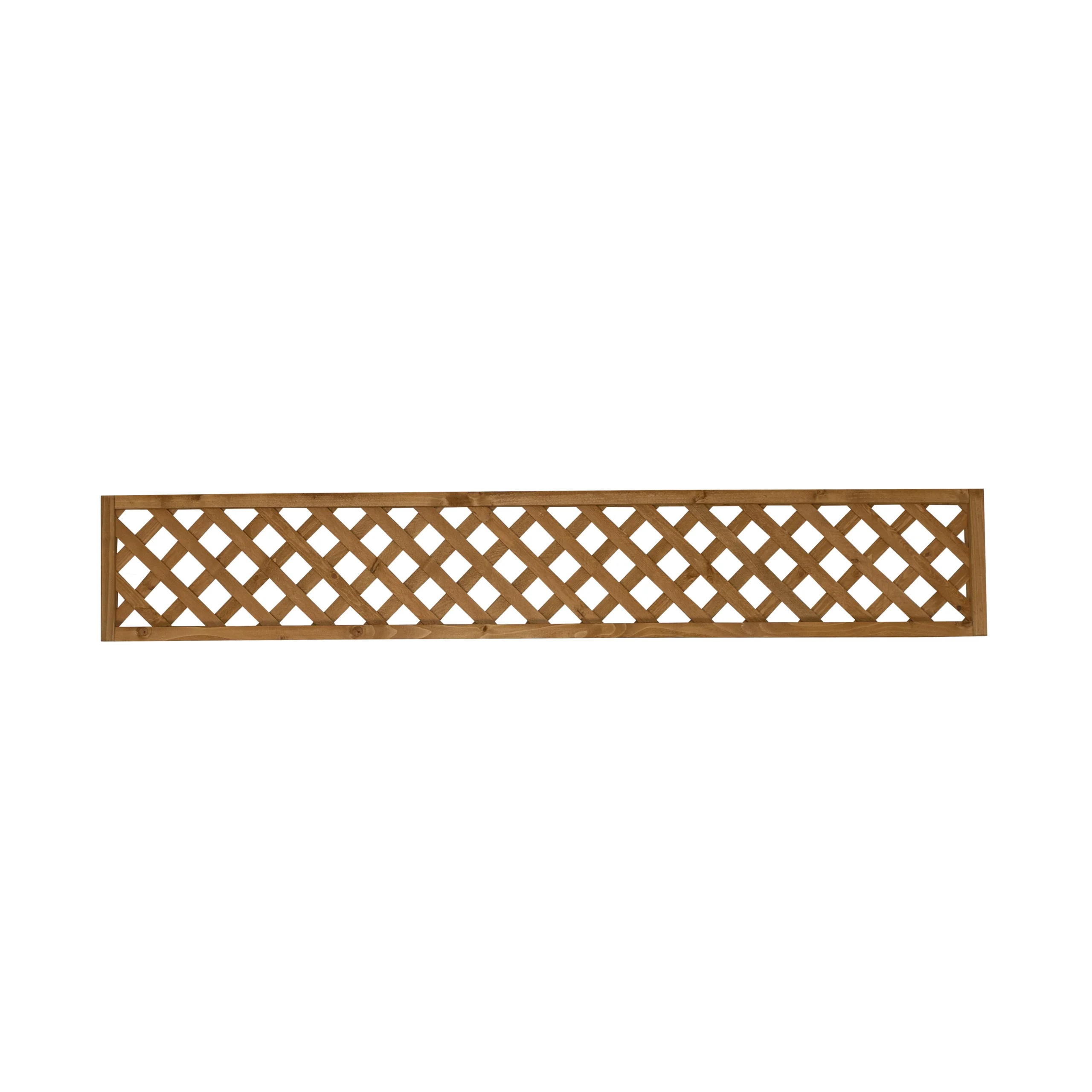 Forest Garden Diamond European Softwood Trellis Panel (W)32cm X (H)183cm 3 Forest Garden Diamond European Softwood Trellis Panel (W)32cm X (H)183cm