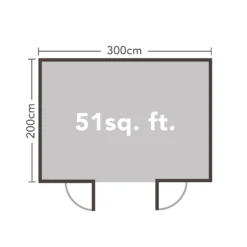 Forest Garden Harwood 3x2 Toughened Glass Pent Loglap Solid Wood Cabin With Double Door - Assembly Service Included -Outdoor Garden forest garden harwood 3x2 toughened glass pent loglap solid wood cabin with double door assembly service included5013053181638 02t bq