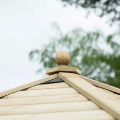 Forest Garden Hexagonal Gazebo, (W)3.78m (D)3.27m -Outdoor Garden forest garden hexagonal gazebo w 3 78m d 3 27m5013053163382 06i