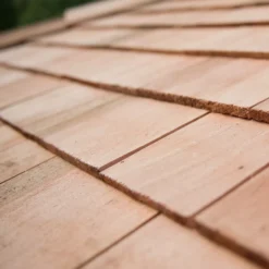 Forest Garden Hexagonal Gazebo With Cedar Roof, (W)4.9m (D)4.24m -Outdoor Garden forest garden hexagonal gazebo with cedar roof w 4 9m d 4 24m5013053163436 07i