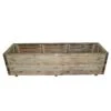 Forest Garden Lomello Natural Timber Wooden Rectangular Planter -Outdoor Garden forest garden lomello natural timber wooden rectangular planter5013053181140 02c bq