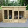 Forest Garden Oakley 10x6 Pent Overlap Solid Wood Summer House With Double Door 2 Forest Garden Oakley 10x6 Pent Overlap Solid Wood Summer House With Double Door -Outdoor Garden forest garden oakley 10x6 pent overlap solid wood summer house with double door5013053188682 01i bq