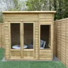 Forest Garden Oakley 7x5 Pent Overlap Solid Wood Summer House With Double Door - Assembly Service Included 2 Forest Garden Oakley 7x5 Pent Overlap Solid Wood Summer House With Double Door - Assembly Service Included -Outdoor Garden forest garden oakley 7x5 pent overlap solid wood summer house with double door assembly service included5013053188514 01i bq