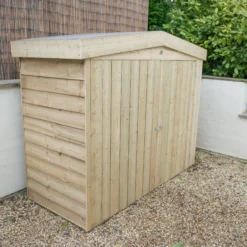 Forest Garden Overlap Wooden 6x3 Apex Garden Storage -Outdoor Garden forest garden overlap wooden 6x3 apex garden storage5013053162859 02i bq