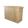 Forest Garden Overlap Wooden 6x3 Pent Garden Storage -Outdoor Garden forest garden overlap wooden 6x3 pent garden storage5013053162835 04c bq