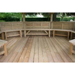 Forest Garden Premium Furnished Octagonal Gazebo, (W)5.27m (D)3.78m 15 Forest Garden Premium Furnished Octagonal Gazebo, (W)5.27m (D)3.78m -Outdoor Garden forest garden premium furnished octagonal gazebo w 5 27m d 3 78m5013053172681 02i