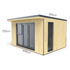 Forest Garden Xtend+ 13x11 Pent Tongue & Groove Garden Office 22 Forest Garden Xtend+ 13x11 Pent Tongue & Groove Garden Office -Outdoor Garden forest garden xtend 13x11 pent tongue groove garden office5013053183632 01t