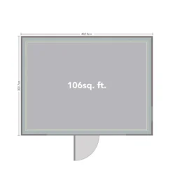 Forest Garden Xtend+ 13x11 Pent Tongue & Groove Garden Office 23 Forest Garden Xtend+ 13x11 Pent Tongue & Groove Garden Office -Outdoor Garden forest garden xtend 13x11 pent tongue groove garden office5013053183632 02t