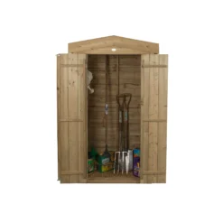 Forest Tall Tongue & Groove 3.6x1.6 Apex Garden Storage 750L -Outdoor Garden forest tall tongue groove 3 6x1 6 apex garden storage 750l5013053163184 02c bq